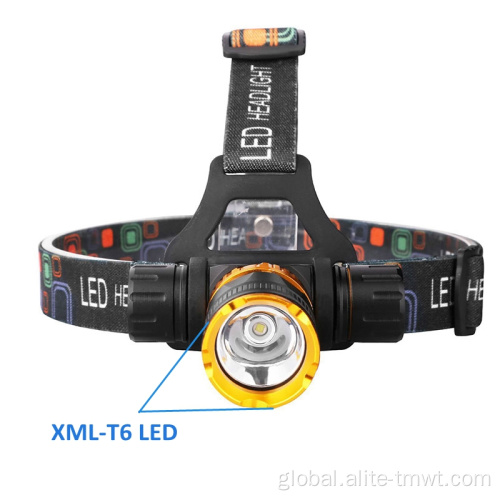 Underwater Flashlight waterproof IP68 diving head lamp T6 LED 18650 underwater headlamp Factory